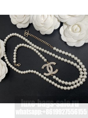 CHANEL Necklace ABA300