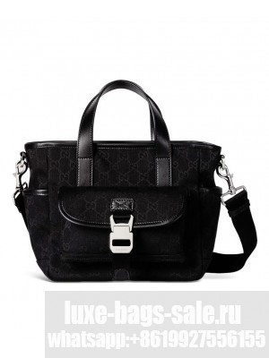 Gucci GG Canvas Small Handbag 854743 Black