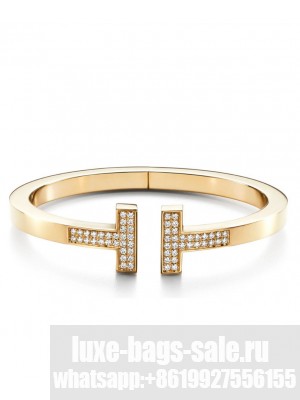 Tiffany T Square Bracelet Golden