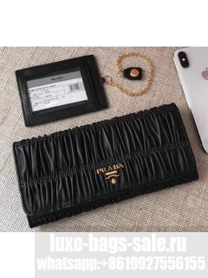Prada Leather Flap Wallet 1MH132 02