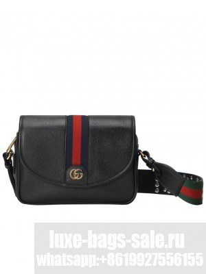 Gucci Ophidia Mini GG Shoulder Bag 722117 Black