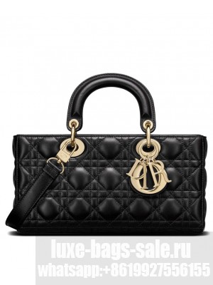 Christian Dior Lady D-Joy Bag Black