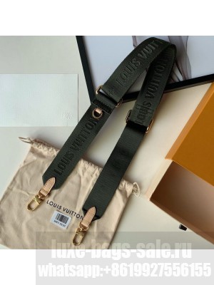 Louis Vuitton Fabric Multi-Pochette Accessoires Shoulder Strap M44813 Dark Green 2019 Collection