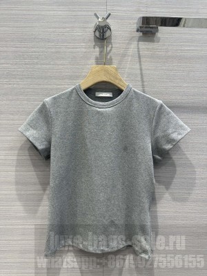 The Row Slim short T-shirt Grey