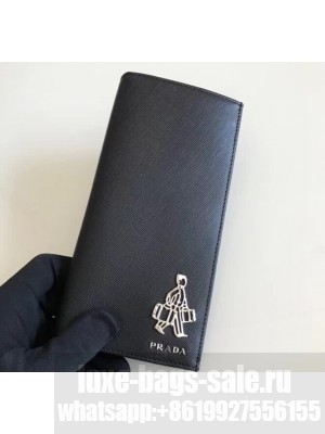 Prada Leather Men's Document Holder Wallet 2MV836 2M0836 15