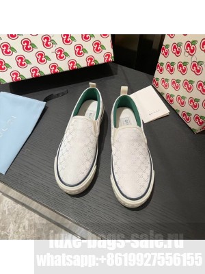 Gucci 1977 Slide On Sneakers Spring/Summer 2021 Collection, White