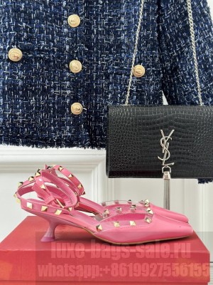 Valentino Rockstud Slingback Sandals 09