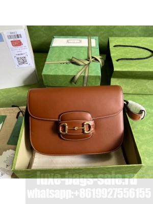 Gucci Horsebit 1955 small bag 602207 caramel