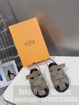 Tod's T Timeless Sandals grey
