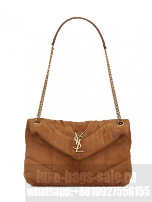 Saint Laurent Puffer Small Bag 577476 Coffee