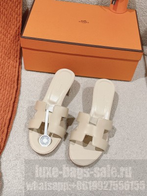 Hermes Heel 5cm Oasis Slipper Sandals 04