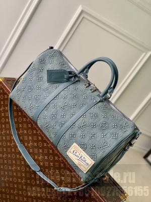 Louis Vuitton Keepall Bandouliere 50 M22532 Denim