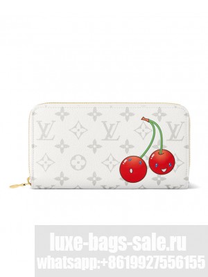 Louis Vuitton LV x TM Zippy Wallet M14240 White