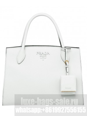 Prada Monochrome Bag 1BA155 White