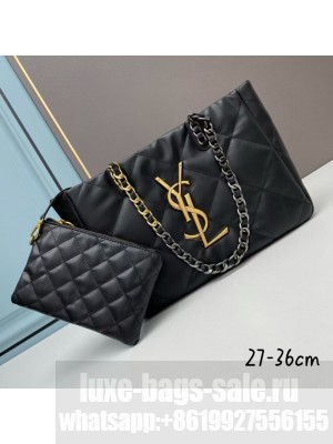 SAINT LAURENT LEATHER BAG Y203830 BLACK
