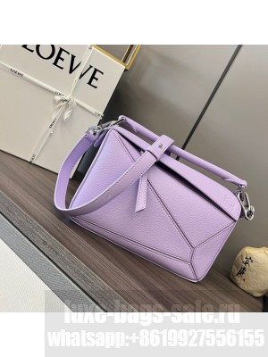 Loewe Puzzle Bag Leather 1209 purple