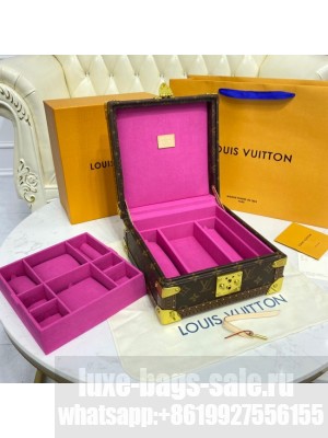 Louis Vuitton NICE JEWELRY CASE M44185 Orchidee Purple