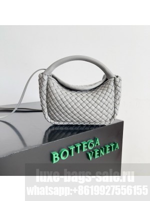 Bottega Veneta Small Cobble Top Handle 805739 gray