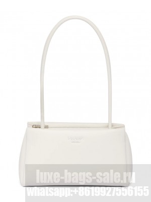 Prada Small Leather Bag Cream