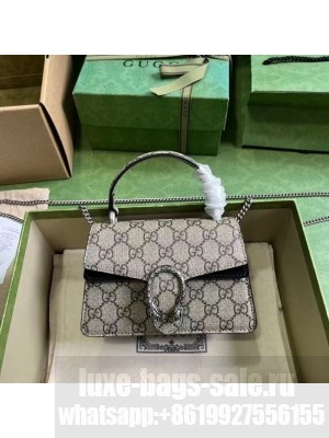 GUCCI DIONYSUS MINI TOP HANDLE BAG 752029 black