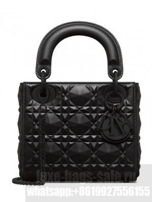 Christian Dior Mini Lady Dior Bag Black