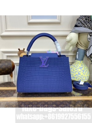 Louis Vuitton CAPUCINES N93165 blue