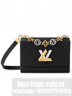 Louis Vuitton Twist MM M22773 Black