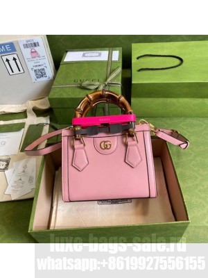 Gucci Diana mini tote bag 655661 pink
