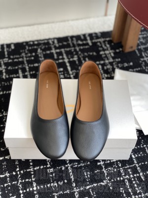 The Row Ballet Lambskin Flats