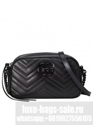 Gucci GG Marmont Small Shoulder Bag Black