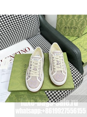 Gucci GG Embroidered Low-top Platform Sneakers 5cm 2023 04