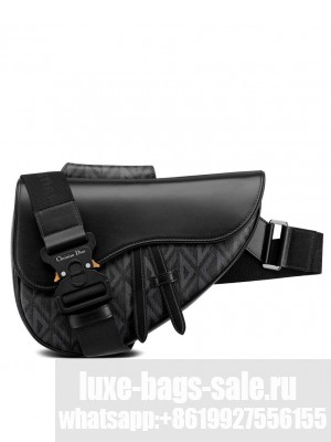 Christian Dior Saddle Bag Black
