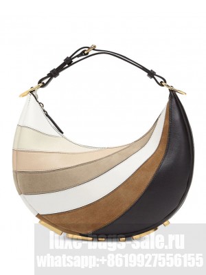 Fendi Fendigraphy Small Leather Bag 8BR600 Cream