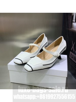 Christian Dior D-MOTION PUMP Technical White Fabric and White Rubber