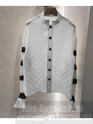 Chanel Women's Silk Shirt White