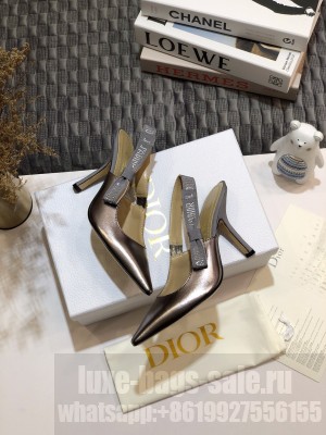 DIOR HEEL 9.5CM J'ADIOR SLINGBACK PUMPS TECHNICAL FABRIC 06