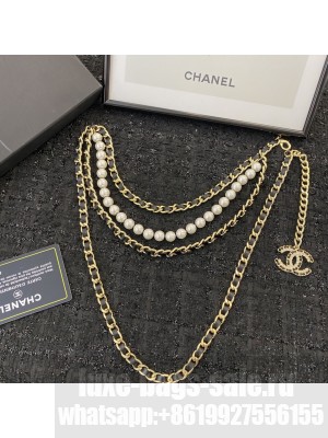 CHANEL Waist Chain Belt AB271