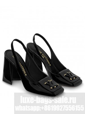 Louis Vuitton Women's Shake Slingback Pump Black