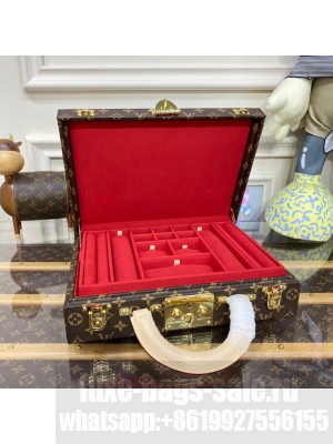 Louis Vuitton NICE JEWELRY CASE M20076 red
