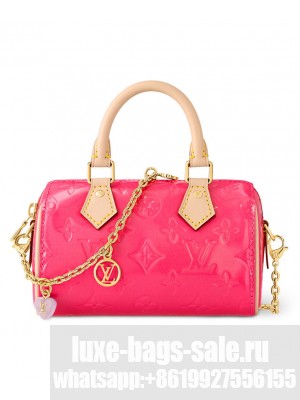 Louis Vuitton Nano Speedy M83273 Peachblow