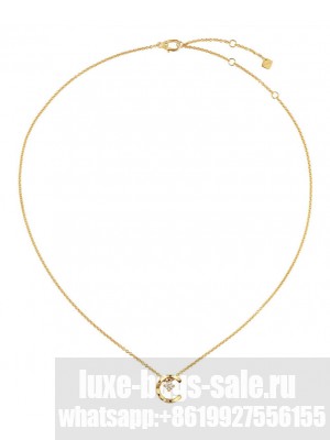 Chanel Coco Crush Necklace Golden
