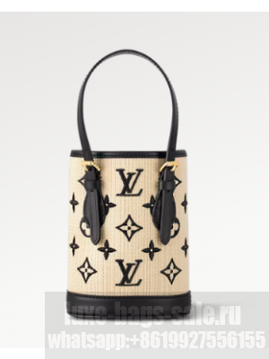 Louis Vuitton Nano Bucket M82418 Black