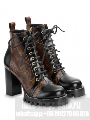 Louis Vuitton Women's Star Trail Ankle Boot Black
