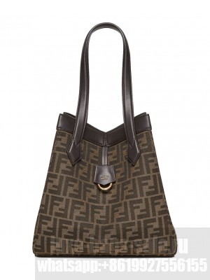 Fendi Origami Medium 8BH414 Dark Coffee