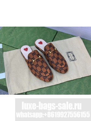 GUCCI PRINCETOWN GG MULTICOLOR HORSEBIT SLIPPER 07 2021 Collection