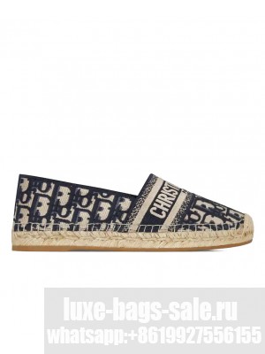 Christian Dior Women's Granville Espadrille Dark Blue