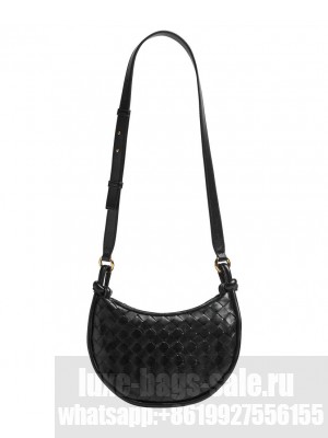 Bottega Veneta Gemelli Messenger Black