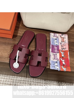 Hermes Oran Flat Slide Sandals 2023 Collection 036