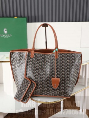 Goyard Anjou GM Bag Brown
