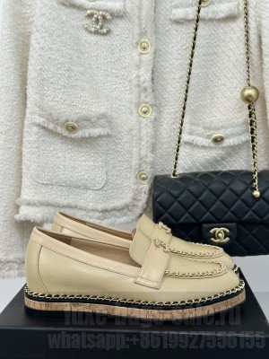 Chanel Loafers With Chain 2024 05